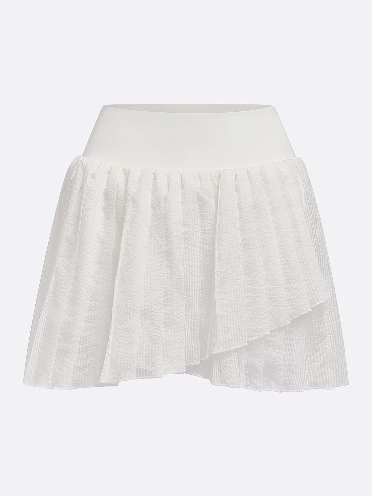 Irregular Craftsmanship Pleated Tennis Skirt