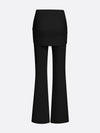 Women's High-Elastic Lace-up Long Pant