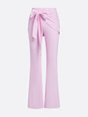 Women's High-Elastic Lace-up Long Pant