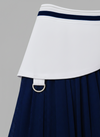Pleated Irregular Craftsmanship Tennis Skirt