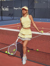 Breathable Bow Lace A-Line Tennis Skirt
