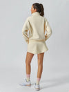 Soft Butter Pocket Stitching A-Line Tennis Skirt