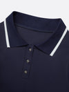 Women's Breathable Buckle Polo Collar Crop Tank Top