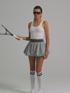 High Elasticity Bubble Tennis Skirt