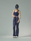 Women's High-Elastic Lace-up Long Pant